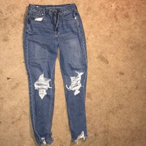 American Eagle mom jeans size 4 long